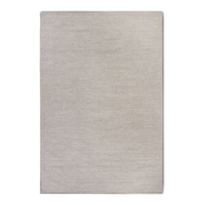 Béžový ručně tkaný koberec s příměsí vlny 190x280 cm Pradesh Linen White – Elle Decoration